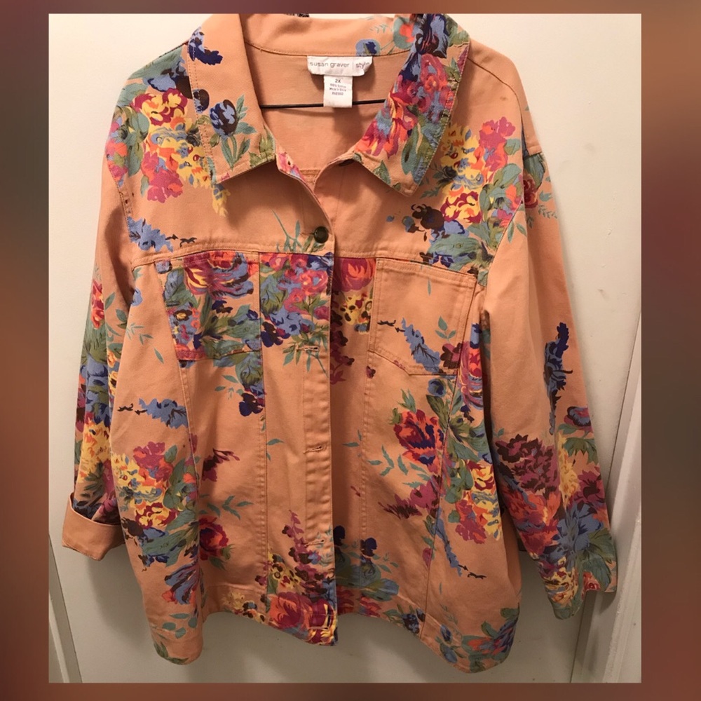 Susan Graver Denim Jacket